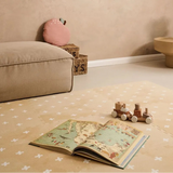 OLYA Kids - Mata piankowa puzzle, cross sand