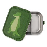 Trixie Baby - Duży stalowy lunchbox Aligator