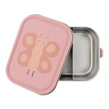 Trixie Baby - Duży stalowy lunchbox Motyl