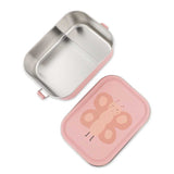 Trixie Baby - Duży stalowy lunchbox Motyl