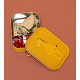 Trixie Baby - Duży stalowy lunchbox Żyrafa