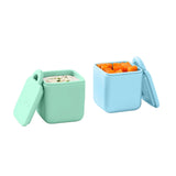 Omie - OmieDip - 2 szczelne pojemniczki, blue / mint