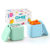 Omie - OmieDip - 2 szczelne pojemniczki, blue / mint