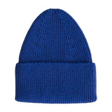 HVID - Czapka Beanie z wełny merino Fonzie, cobalt blue