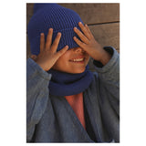 HVID - Czapka Beanie z wełny merino Fonzie, cobalt blue