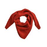 HVID - Trójkątna chusta / szal Josephina z wełny merino, red
