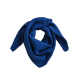 HVID - Trójkątna chusta / szal Josephina z wełny merino, cobalt blue