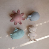 Mushie - Zestaw do kąpieli Sealife 4-pack