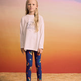 Maison Mangostan - Biały, bawełniany Longsleeve Leisurely