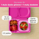 Omie - OmieBox UP lunch box z termosem, pop pink