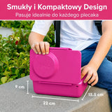 Omie - OmieBox UP lunch box z termosem, pop pink