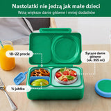 Omie - OmieBox UP lunch box z termosem, jade green
