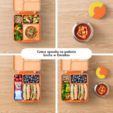 Omie - OmieBox lunch box z termosem, Poppy Orange