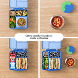 Omie - OmieBox lunch box z termosem, Sea Blue