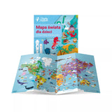 Mapa świata dla dzieci