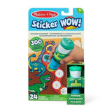 Melissa & Doug - Stempel z naklejkami Sticker WOW!, dinozaur