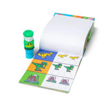 Melissa & Doug - Stempel z naklejkami Sticker WOW!, dinozaur