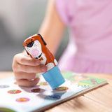 Melissa & Doug - Stempel z naklejkami Sticker WOW!, piesek