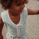 Konges Slojd - Kamizelka wypornościowa do pływania Ellis Tea Stripe