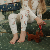 Konges Slojd – Pluszowy piesek z domkiem