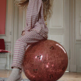 Konges Slojd - Skacząca piłka z brokatem, cherry