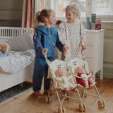 Konges Slojd - Zestaw lalek bliźniaków Bobo i Bobbie