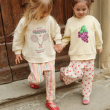 Konges Slojd - Lekkie i przewiewne spodnie Frankie, Miami Stripe