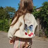 Konges Slojd - Lekkie i przewiewne spodnie Frankie, Miami Stripe