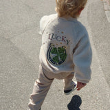 Konges Slojd - Ciepła kurtka teddy z miękką podszewką Jody, French Oak