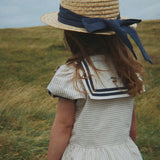 Konges Slojd - Sukienka Allie Sailor, blue stripe