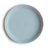 Mushie - Talerzyki Round Powder blue 2 szt.