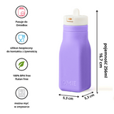 Omie - OmieBottle silikonowy bidon dla dzieci, Lilac