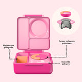 Omie - OmieBox lunch box z termosem, Pixie Pink