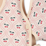 Konges Slojd - Kamizelka wypornościowa do pływania z rękawkami Hollis Cherry Pink Motif