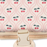 Konges Slojd - Kamizelka wypornościowa do pływania z rękawkami Hollis Cherry Pink Motif