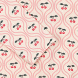 Konges Slojd - Kostium kąpielowy z długimi rękawami Marle Cherry Pink Motif
