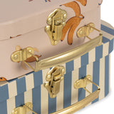 Konges Slojd - Zestaw dwóch kuferków, go bananas