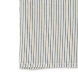 Konges Slojd - Zestaw pieluszek muślinowych z bawełny organicznej, 3 szt., Stripe Bluie