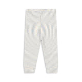 Konges Slojd - Legginsy z bawełny organicznej, stripe bluie