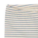 Konges Slojd - Legginsy z bawełny organicznej, stripe bluie