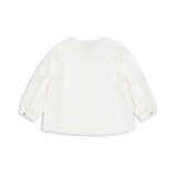 Konges Slojd – Koszula z kołnierzykiem z bawełny organicznej Rilo, optic white