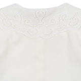 Konges Slojd – Koszula z kołnierzykiem z bawełny organicznej Rilo, optic white