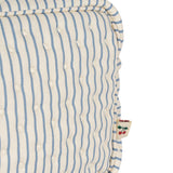 Konges Slojd - Mała, pikowana kosmetyczka, stripe bluie