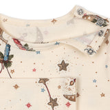 Konges Slojd - Bawełniany zestaw niemowlęcy: body i legginsy, Luna