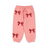 Konges Slojd - Spodnie dresowe Lou Bow, Strawberry Ice