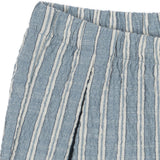 Konges Slojd - Lekkie i przewiewne spodnie Elliot, Trio Bleu Stripe