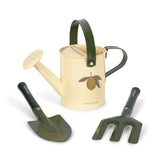Konges Slojd - Zestaw zabawek do piasku Garden Set, lemon