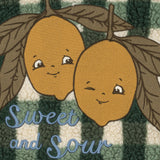 Konges Slojd - Ciepła kurtka teddy z miękką podszewką Jody, Green Check