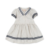 Konges Slojd - Sukienka Allie Sailor, blue stripe