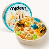 Mideer - Piasek magiczny z piaskownicą i zestawem akcesoriów